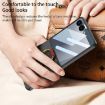 Samsung Galaxy Z Flip7 5G Shockproof Case with Ring Strap - Green - 5