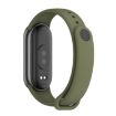 Xiaomi Mi Band 8/9 Mijobs Army Green Silicone Watch Band - 3