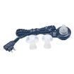 KAIXINWEI X136 In-ear Hearing Aid Sound Amplifier DC1.5V Light Grey - 5