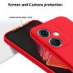 OnePlus Nord CE 3 Red Liquid Silicone Shockproof Phone Case - 4