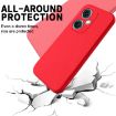 OnePlus Nord CE 3 Red Liquid Silicone Shockproof Phone Case - 5