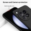 OnePlus 12 Black Liquid Silicone Shockproof Phone Case - 5