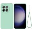OnePlus 12 Green Liquid Silicone Shockproof Phone Case - 1