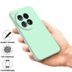 OnePlus 12 Green Liquid Silicone Shockproof Phone Case - 4