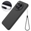 OnePlus 12R/Ace 3 5G Black Liquid Silicone Shockproof Phone Case - 2