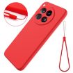 OnePlus 12R/Ace 3 5G Red Liquid Silicone Shockproof Phone Case - 2