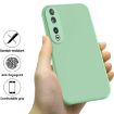 For Honor 90 Green Liquid Silicone Dropproof Full Coverage Phone Case - 2