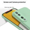 For Honor 90 Green Liquid Silicone Dropproof Full Coverage Phone Case - 3