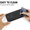 For Honor Magic5 Pro Black Liquid Silicone Dropproof Full Coverage Case - 7