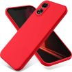 For Honor X5 Plus Red Liquid Silicone Dropproof Full Coverage Case - 1