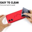 For Honor X5 Plus Red Liquid Silicone Dropproof Full Coverage Case - 7