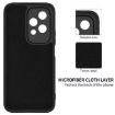 For Honor 200 Lite Black Liquid Silicone Dropproof Phone Case - 6
