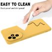 For Honor 200 Yellow Liquid Silicone Dropproof Full Coverage Phone Case - 8