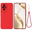 For Honor 200 Pro Red Liquid Silicone Dropproof Full Coverage Case - 1