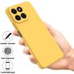 For Honor 200 Yellow Liquid Silicone Dropproof Phone Case Full Coverage - 2