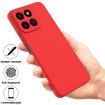 For Honor 200 Red Liquid Silicone Dropproof Full Coverage Phone Case - 2