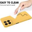 For Honor X7c/Play 200 Plus Yellow Liquid Silicone Dropproof Phone Case - 8