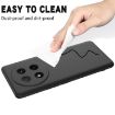 For Honor X9c/X60 Pro 5G Black Liquid Silicone Dropproof Phone Case - 8