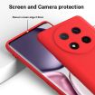 For Honor X9c/X60 Pro 5G Red Liquid Silicone Dropproof Phone Case - 4