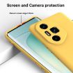 For Honor 300 Ultra/Pro Yellow Liquid Silicone Dropproof Phone Case - 4
