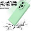 For Honor 300 Ultra/Pro Green Liquid Silicone Dropproof Phone Case - 5