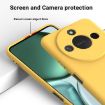 For Honor X9c/X60 Yellow Liquid Silicone Dropproof Phone Case - 4