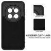 For Honor Magic7 Pro Black Liquid Silicone Dropproof Phone Case - 6