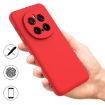 For Honor Magic7 Pro Red Liquid Silicone Dropproof Phone Case - 2