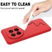 For Honor Magic7 Pro Red Liquid Silicone Dropproof Phone Case - 8