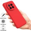 For Honor Magic7 Red Liquid Silicone Dropproof Full Coverage Phone Case - 2