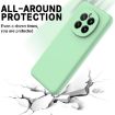 For Honor Magic7 Green Liquid Silicone Dropproof Full Coverage Case - 5