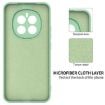 For Honor Magic7 Green Liquid Silicone Dropproof Full Coverage Case - 6