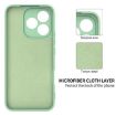 For Honor 400 Lite Green Liquid Silicone Dropproof Phone Case - 6