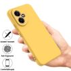For Honor 400 Yellow Liquid Silicone Dropproof Phone Case 156.5mm - 2