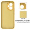 For Honor 400 Yellow Liquid Silicone Dropproof Phone Case 156.5mm - 6