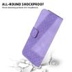 Tecno Spark 30 4G Embossed Leather Phone Case - Purple - 7