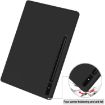 Samsung Galaxy Tab S9+ Black TPU Leather Case with Pen Slot, 3-Fold Cover - 4