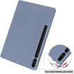 Samsung Galaxy Tab S9+ Lavender TPU Leather Case with Pen Slot - 4