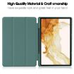 Samsung Galaxy Tab S9+ Dark Green TPU Leather Case with Pen Slot - 3