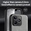 Realme 14 Magnetic Leather Back Phone Case - Dark Grey Skin Feel - 6