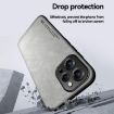 Xiaomi 14 Ultra Dark Grey Magnetic Leather Phone Case Skin Feel - 7