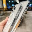 iPhone 12 MagSafe Compatible Transparent Acrylic TPU Case - 5