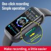 JNN S16 Smart HD Bluetooth MP3 Recording Bracelet, 4GB Memory - 7