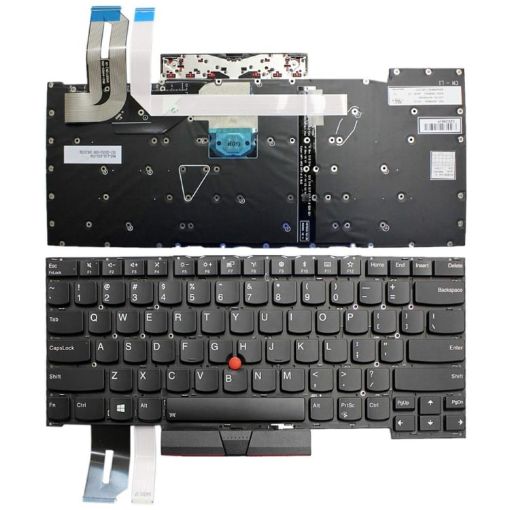 Lenovo Thinkpad T490S T495S E490S US Laptop Keyboard Replacement - 1