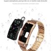 K13S Smart Calling Bracelet, 1.14" TFT, Sleep/Blood O2, Rose Gold Strap - 9