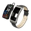 K13S Smart Calling Bracelet 1.14" TFT, Sleep/Blood O2, Leather Strap - 1