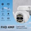 A8-C2 2MP Smart WiFi IP Camera, Night Vision, Two-Way Audio, US Plug - 5