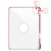 iPad Pro 13 2024 Sand Pink 360 Rotation Detachable Leather Case - 5