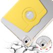 iPad Pro 13 2024 Yellow Clear Acrylic 360 Rotation Leather Case - 6