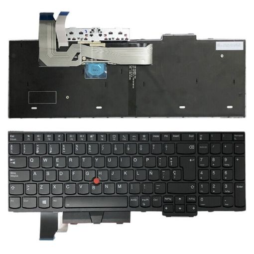 Lenovo ThinkPad E580/L580/E585 Spanish Backlit Keyboard Replacement - 1